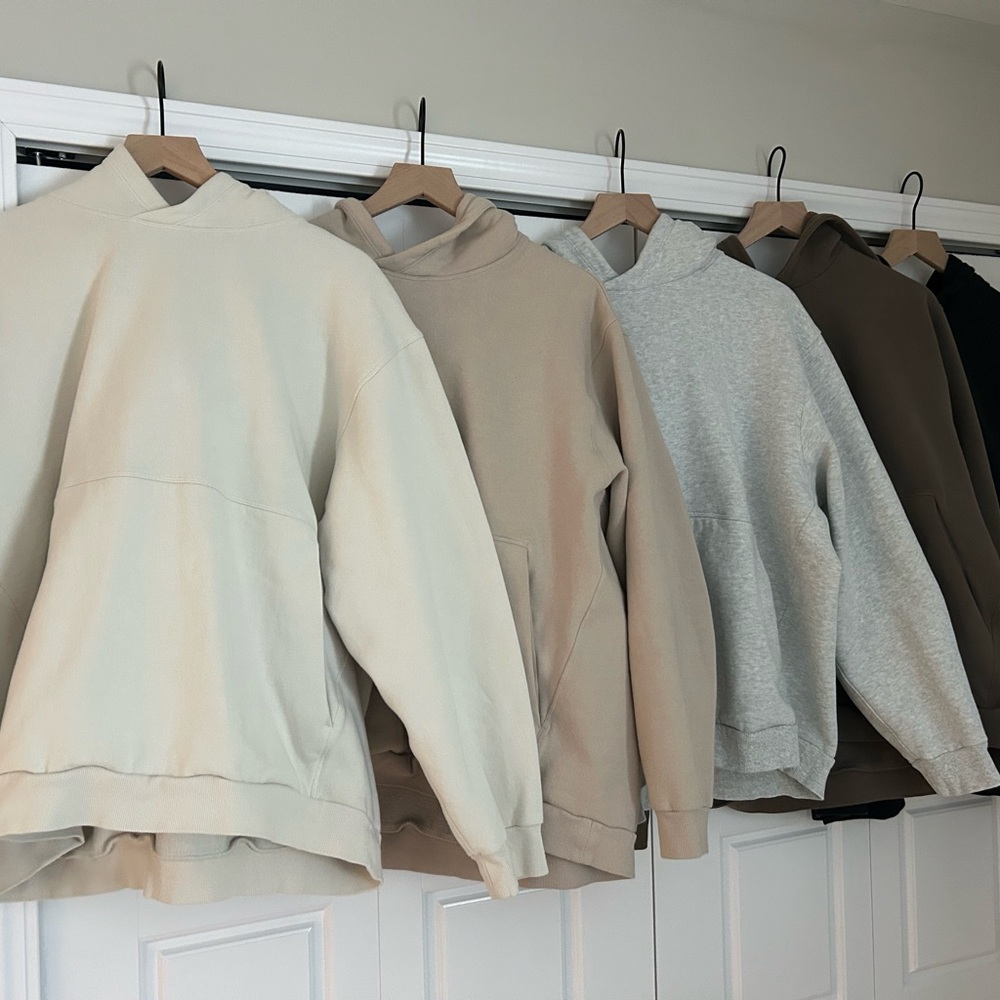 lululemon Steady State Hoodies — Cream, Beige, Light Gray, Taupe, Black